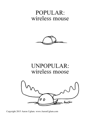 Stir Faster Please - Popular/Unpopular: Wireless Mouse